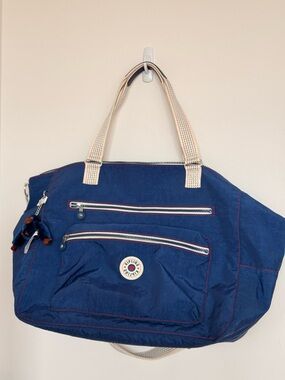 Kipling Navy Tote Travel Bag
